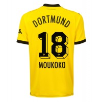 Dres Borussia Dortmund Youssoufa Moukoko #18 Domaci 2023-24 Kratak Rukav